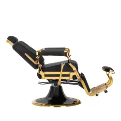 Бръснарски стол Gabbiano Leonardo Gold Black