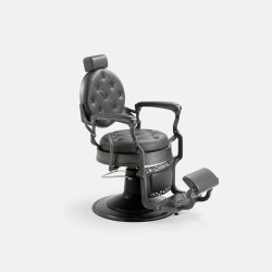 Бръснарски стол Mack brushed grey grey